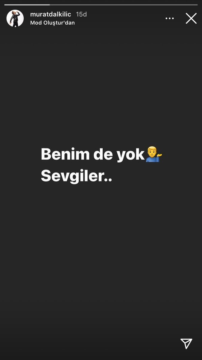 ilişki durumum...