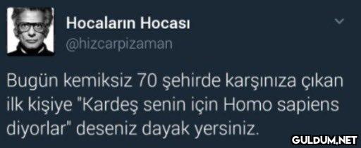 Hocaların Hocası...