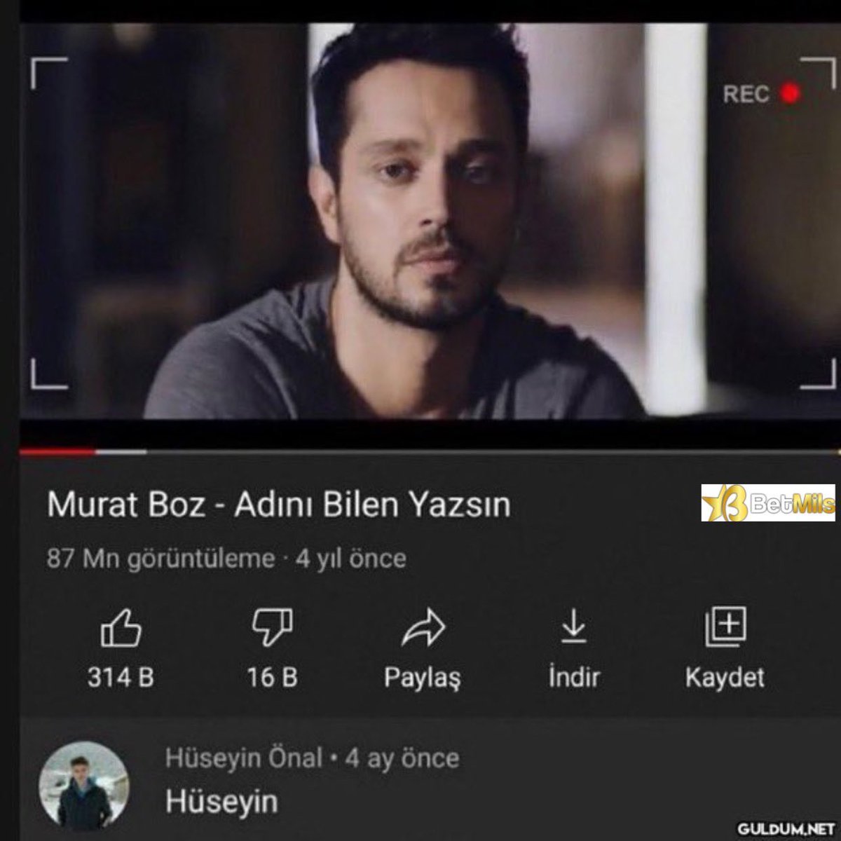 Benim mizah seviyesi...