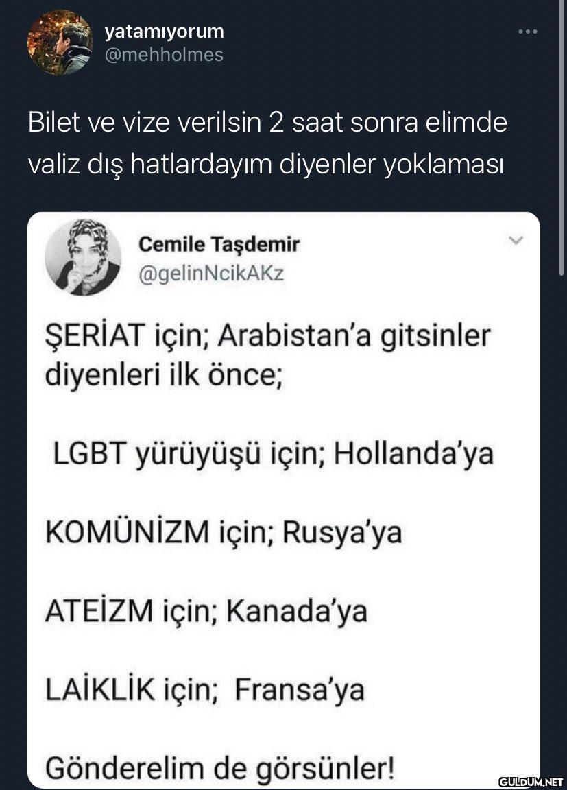 İlk uçakla bu ülkelerin...