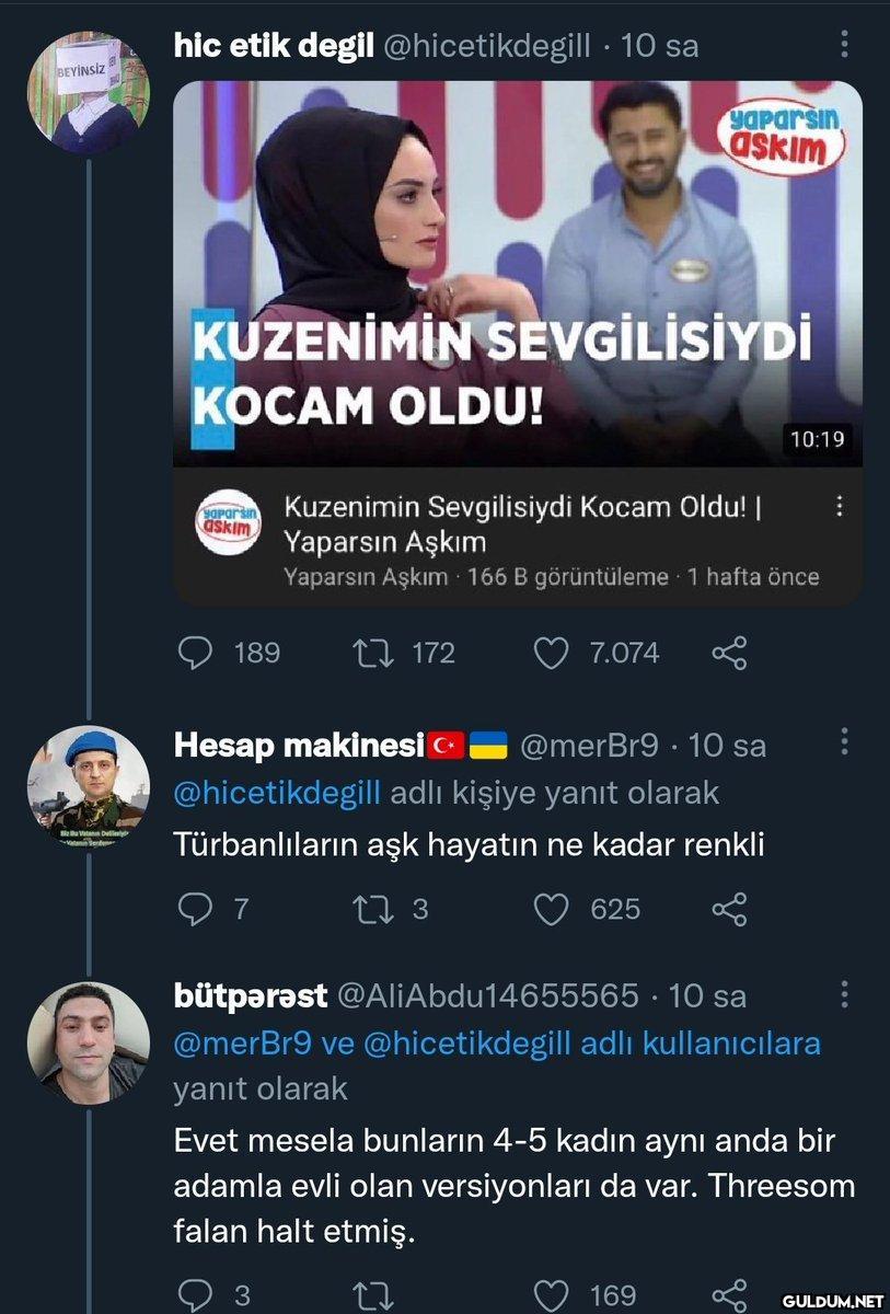 hic etik degil...