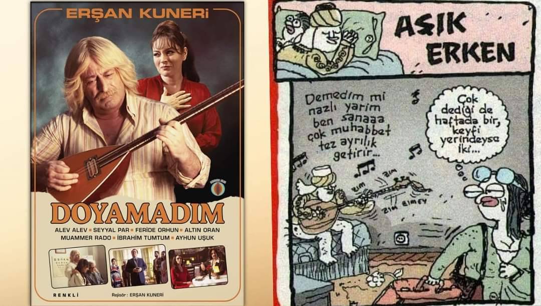 Doyamadım dediği de...