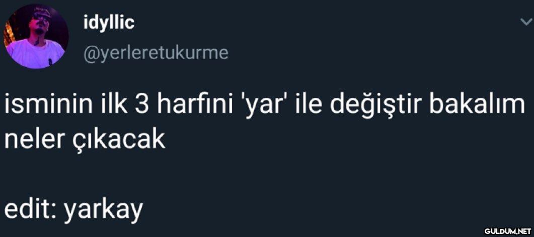 Menşınlayalım...