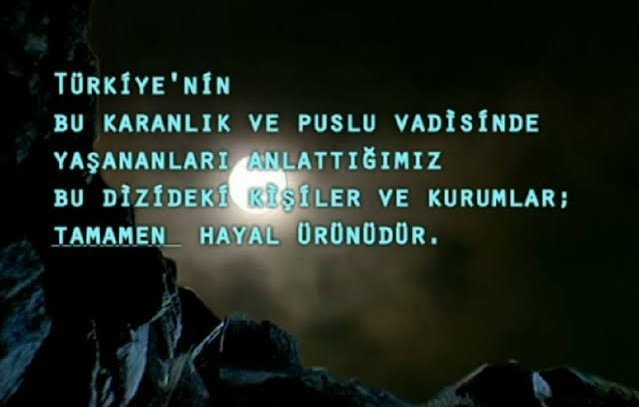 TÜRKİYE'NİN BU KARANLIK VE...