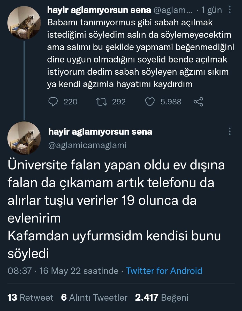 çok üzülüyom ya...