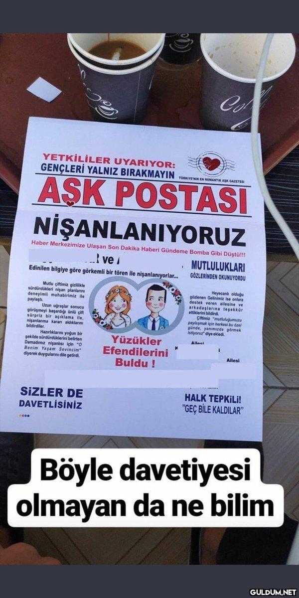 Nişana böyle girdilerse...