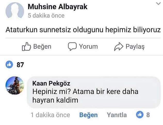 Muhsine Albayrak 5 dakika...