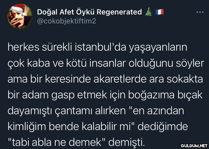 Doğal Afet Öykü...