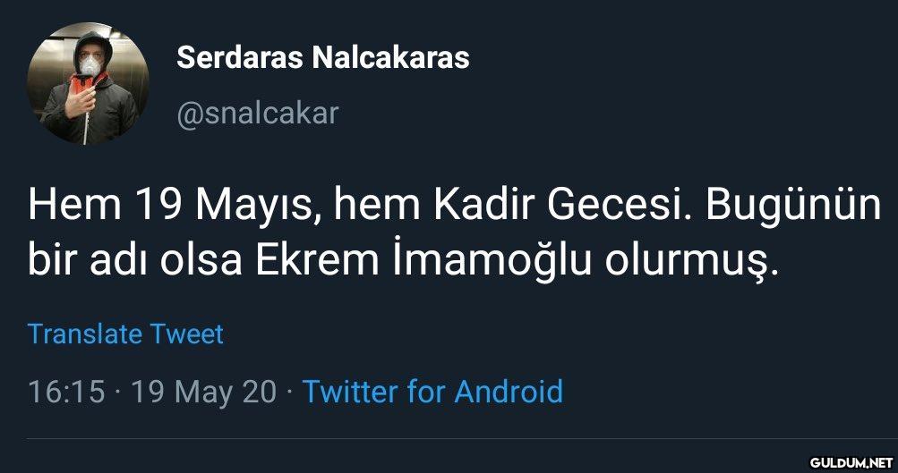 Serdaras Nalcakaras...