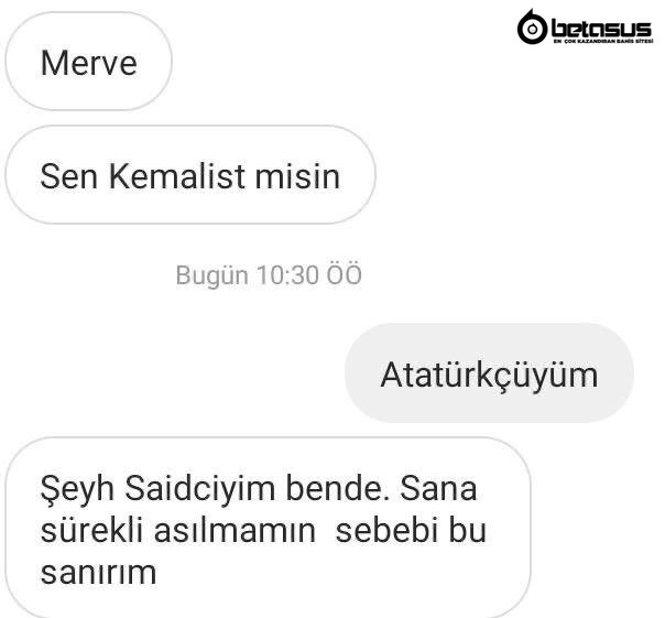 Merve Sen Kemalist misin...