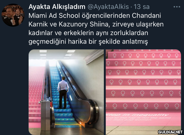 Ayakta Alkışladım...