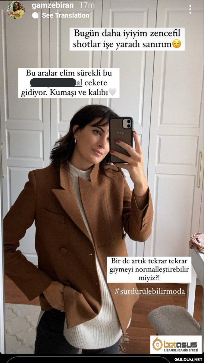 tekrar tekrar giymeyi...