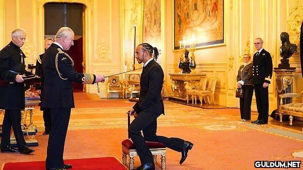 Sir Lewis Hamilton...