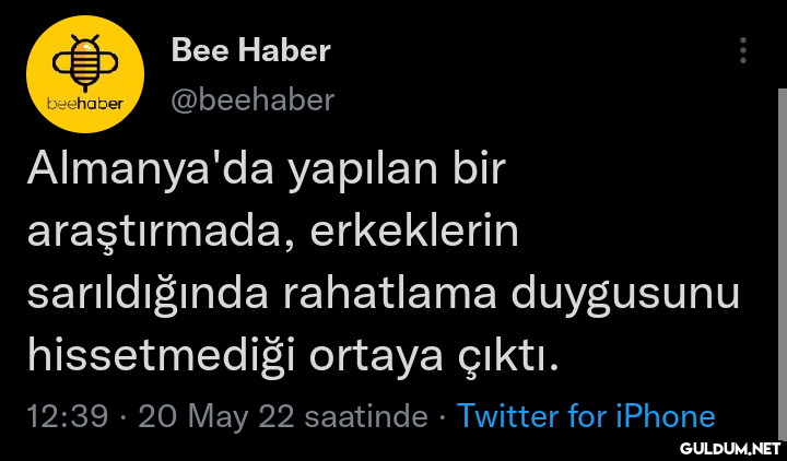 O hiç sarılmamış ki nerden...