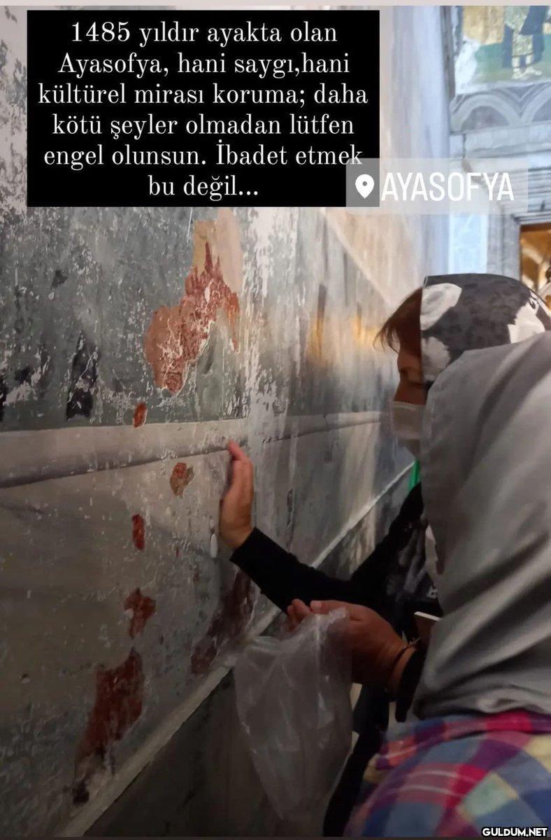 Ayasofya kapısından sonra,...