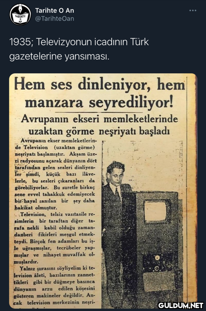 ... Tarihte O An...