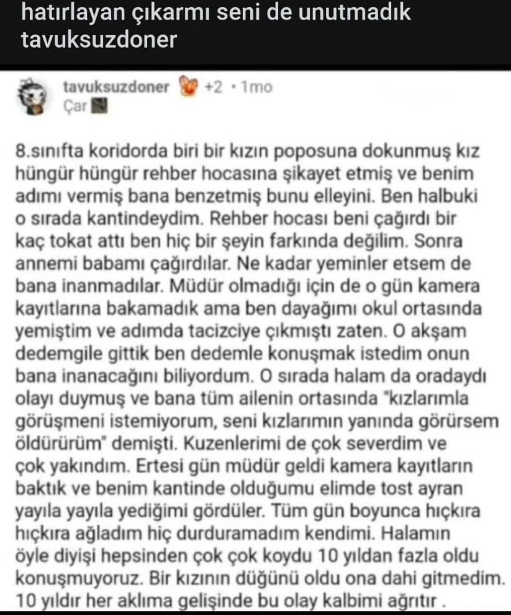 halam bana öyle yapsa...