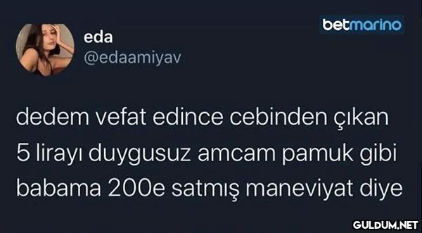 Amcalar neden böyle...