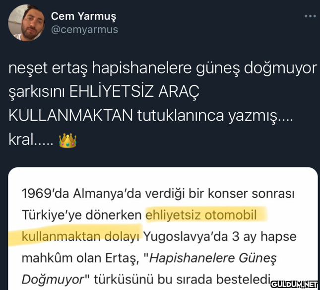 Cem Yarmuş @cemyarmus...