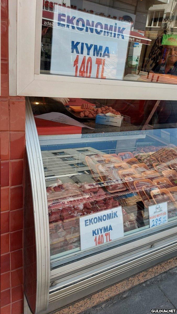 Ekonomik kıyma 140 TL...