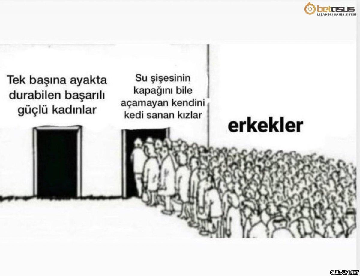 Tek başına ayakta...