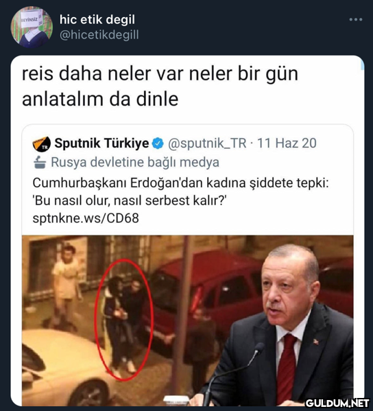 EVINSIZ hic etik degil...