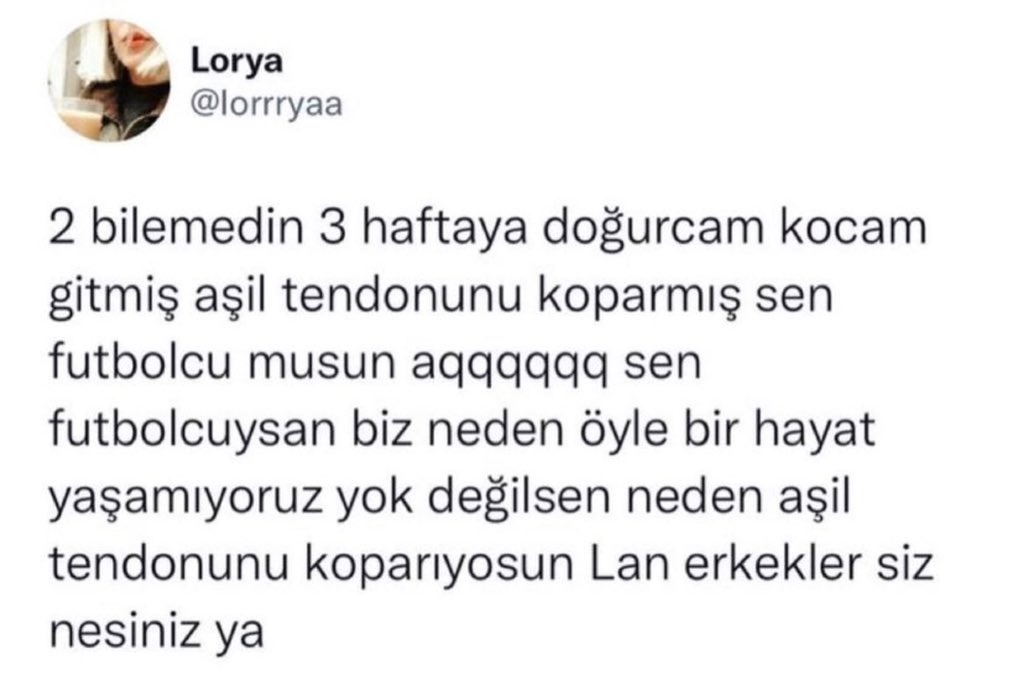 Bayanlar niye böyle...
