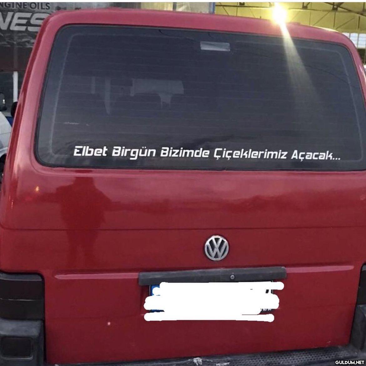 en sevdiğiniz araba arkası...