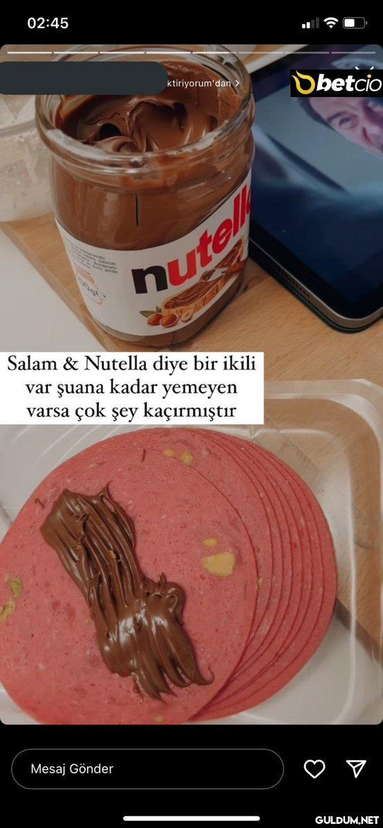 Sadece gerçek gurmeler...