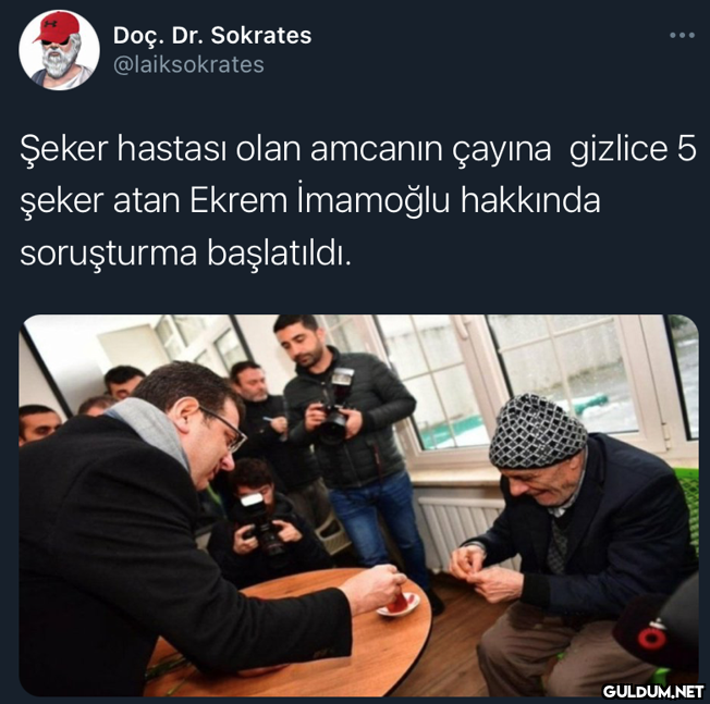 Doç. Dr. Sokrates...