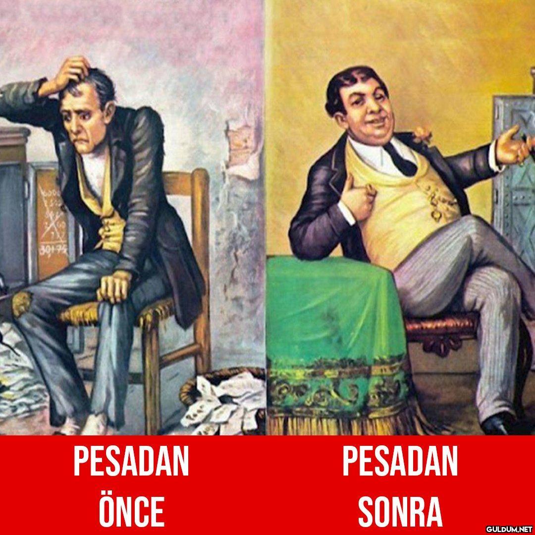 Pesa yatırımı yapmadan...