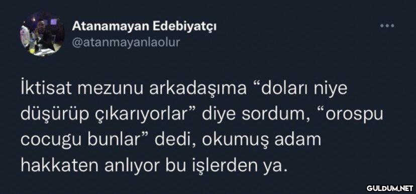Atanamayan Edebiyatçı...