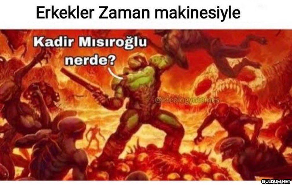 Erkekler Zaman makinesiyle...