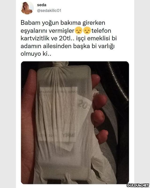 seda @sedakilic01 Babam...