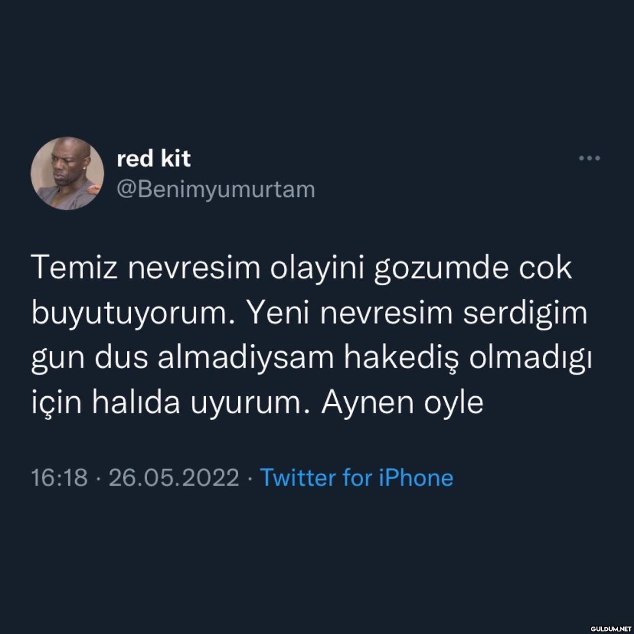 red kit @Benimyumurtam...