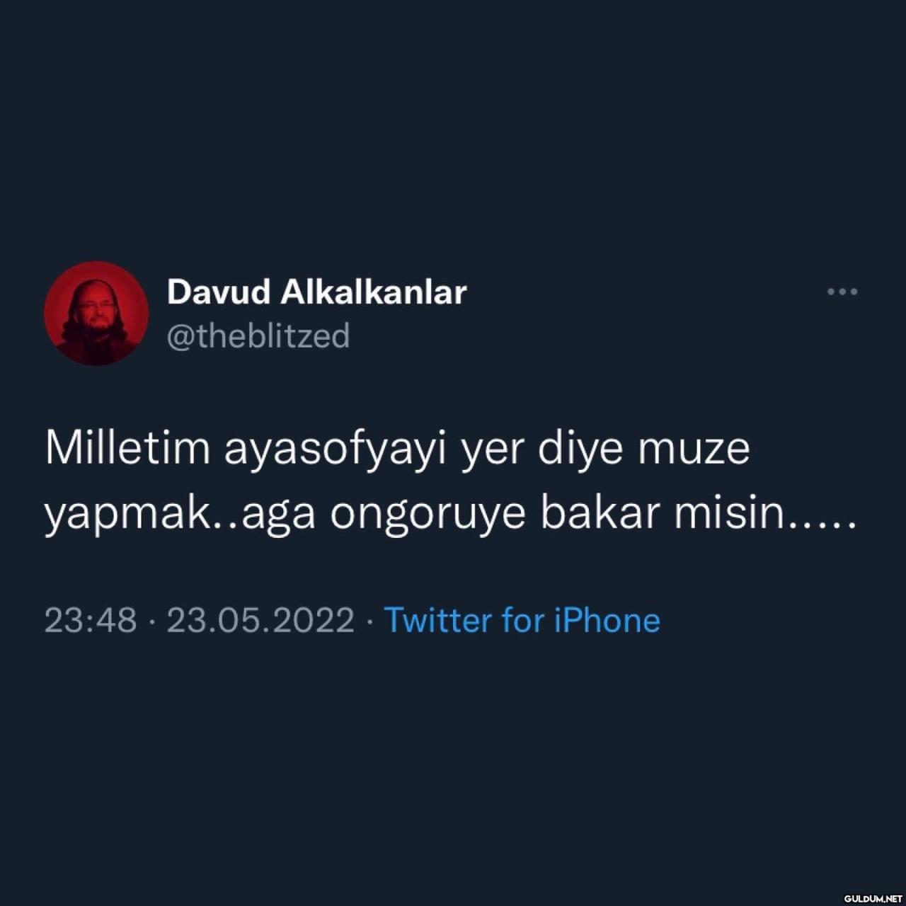 Davud Alkalkanlar...