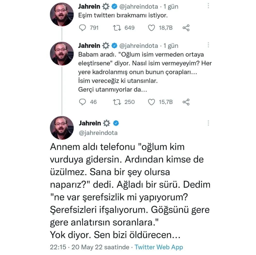Herkes kendini kurtarır,...