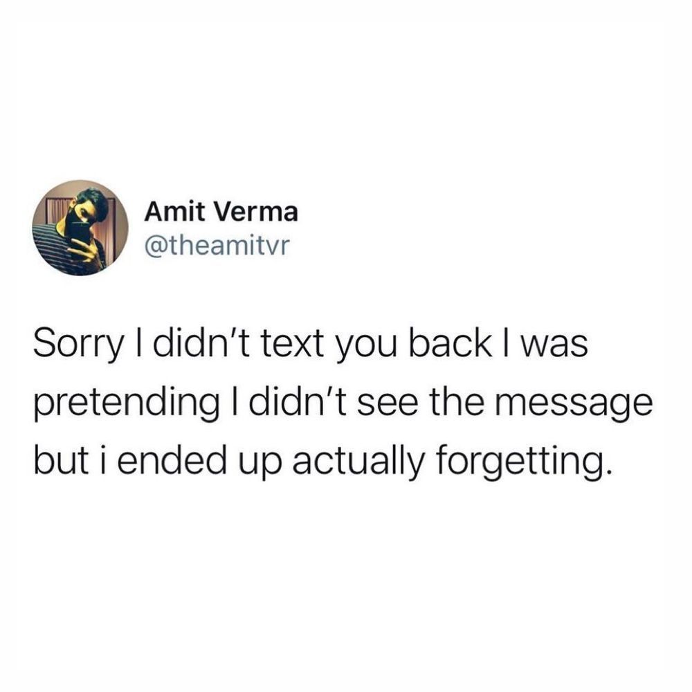I didn't mean to be rude...