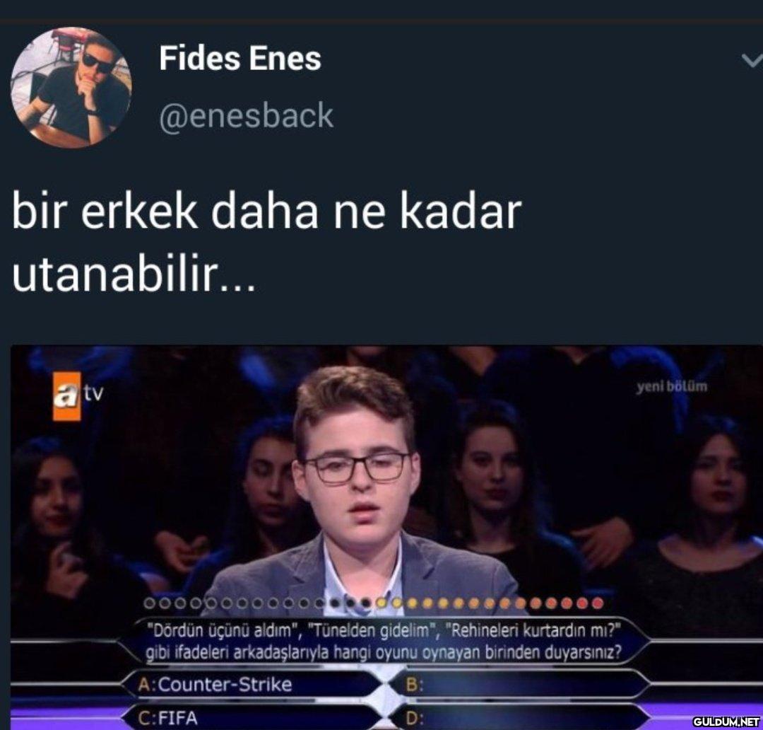 Fides Enes @enesback bir...
