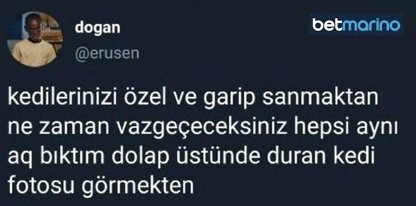 Yoo benimki farklı...