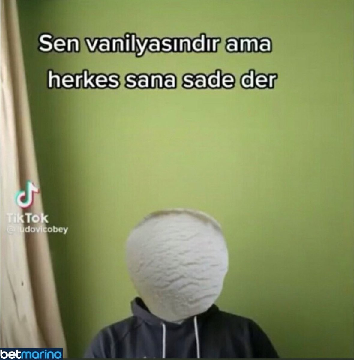 Sen vanilyasındır ama...