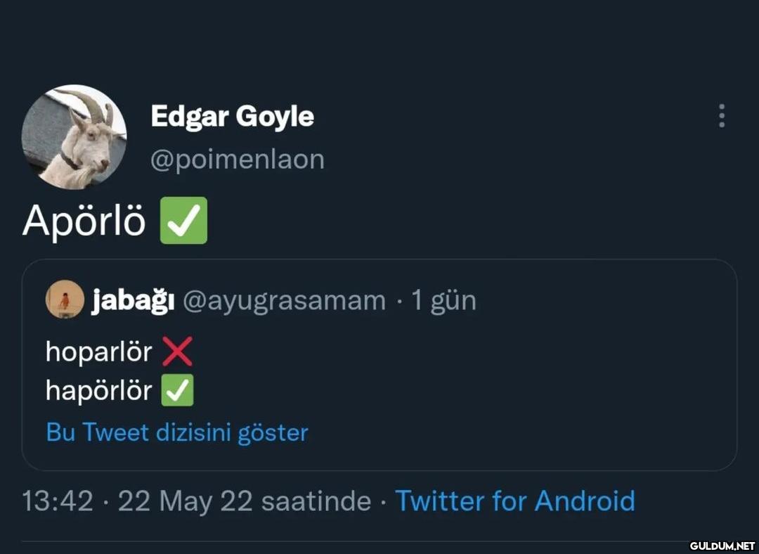 Edgar Goyle @poimenlaon...