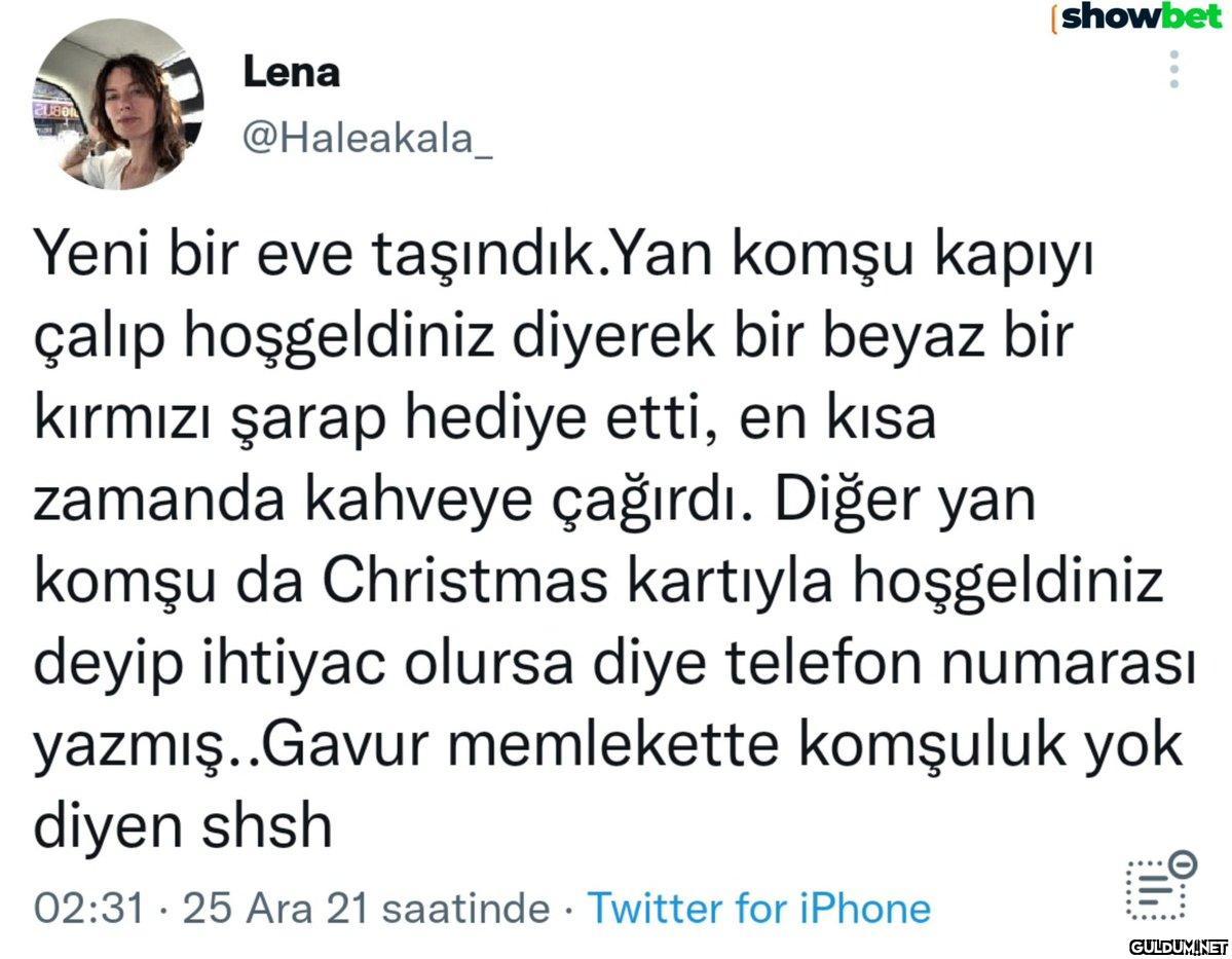 Hayalini kurduğum komşuluk...