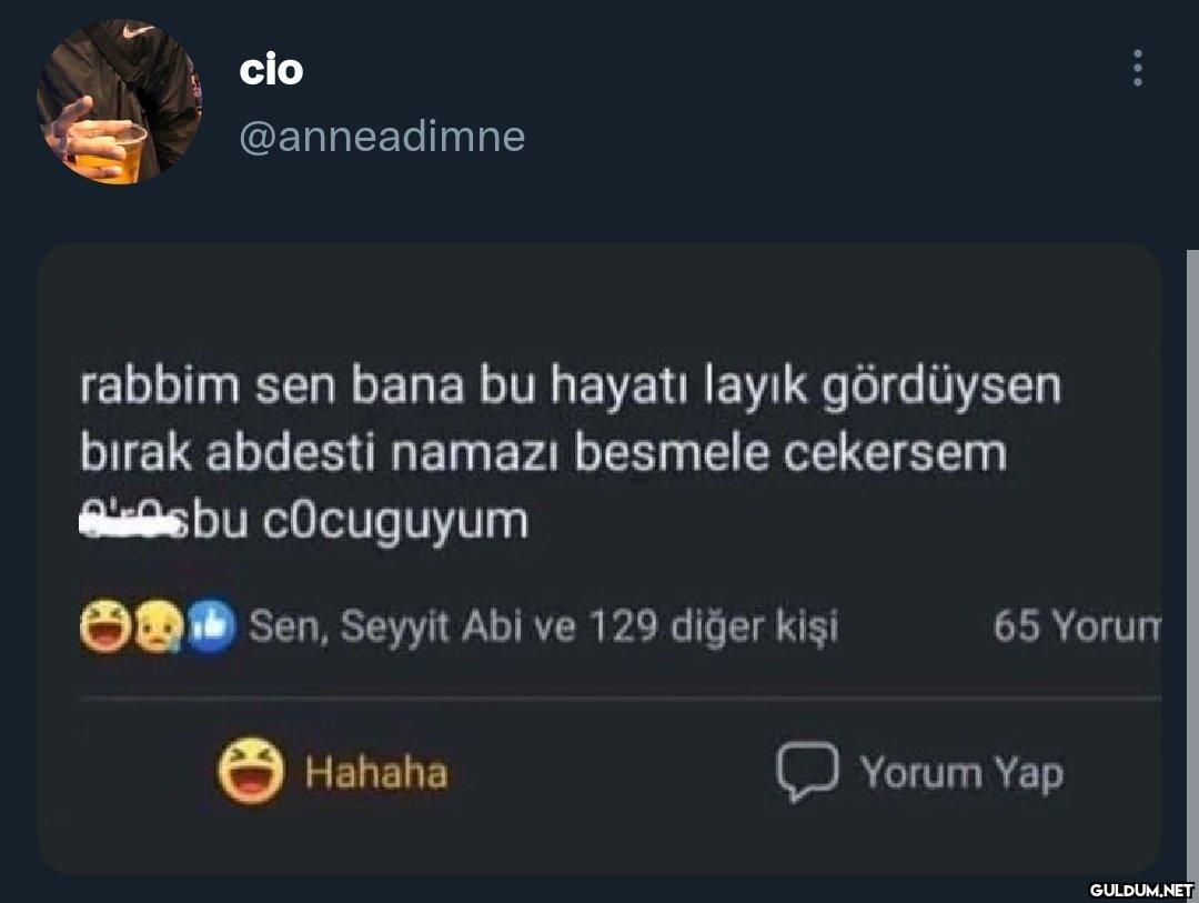 cio : @anneadimne rabbim...