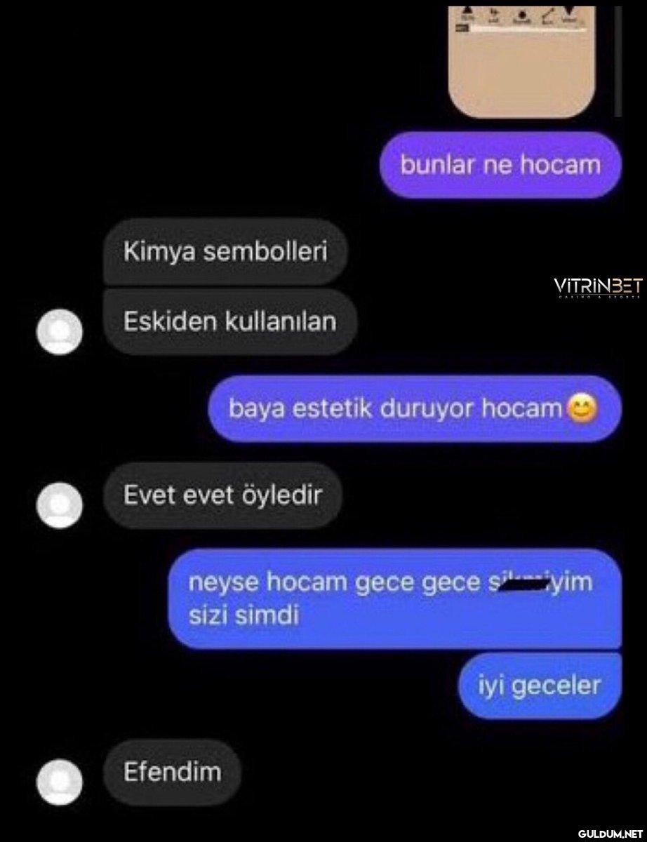 Efendim...