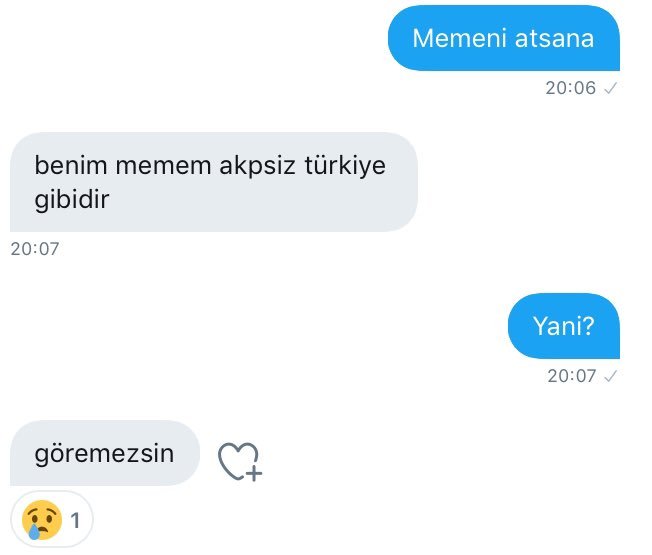 şakası bile kötü...