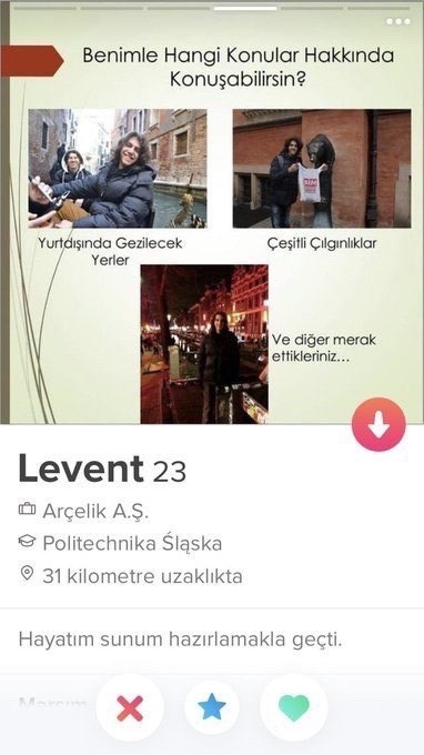 Tinder avcısı...