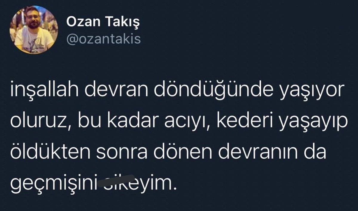 Ozan Takış @ozantakis...