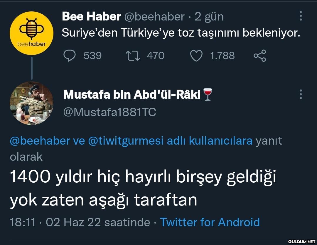 Bee Haber @beehaber 2 gün...