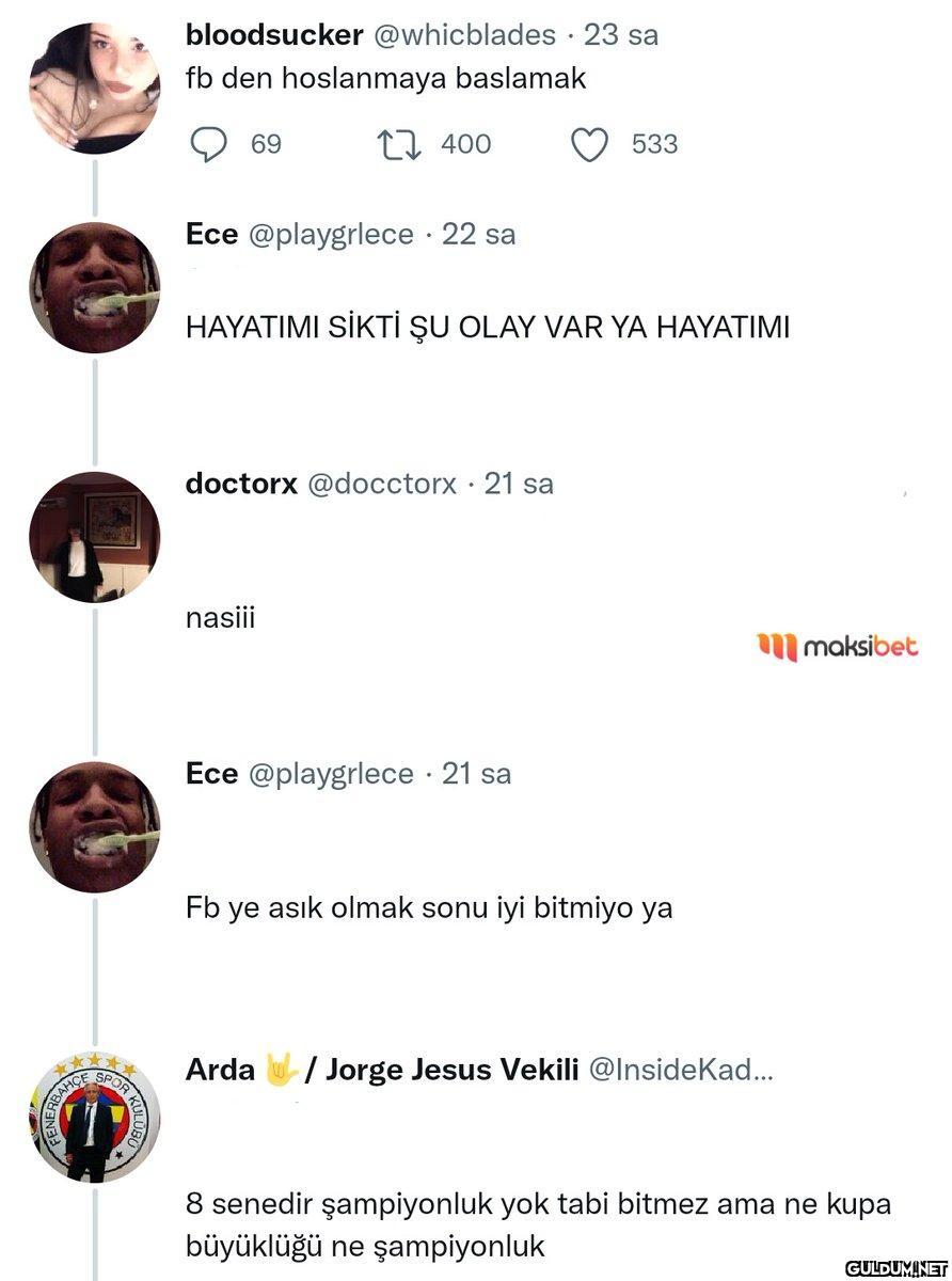 Benim kafanın çalışma...